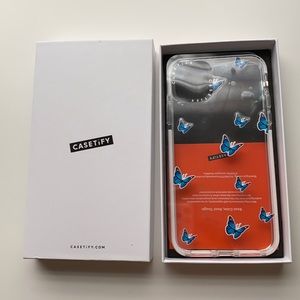 Casetify Blue Butterfly Phone Case